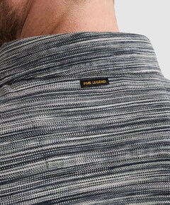 Heren polo blauw