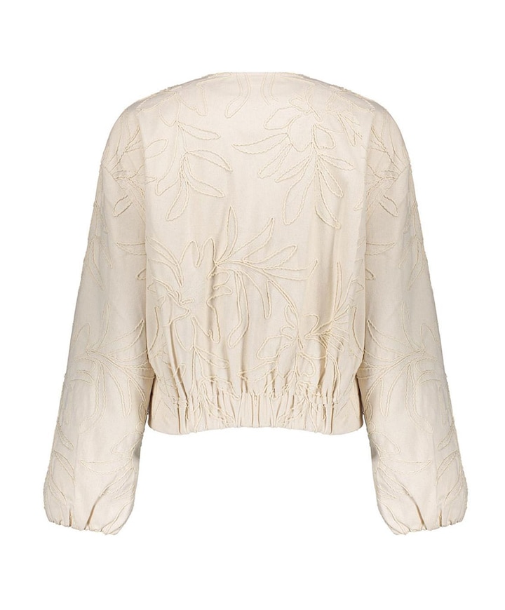 Dames spijkerjas  ecru