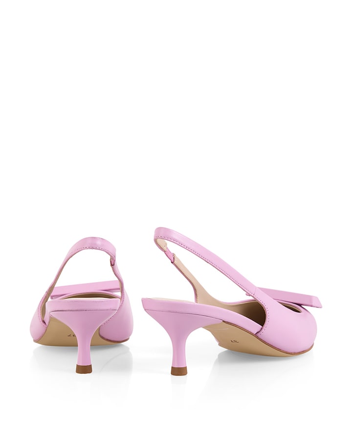 dames slingbacks roze