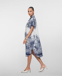 Dames jurk blauw