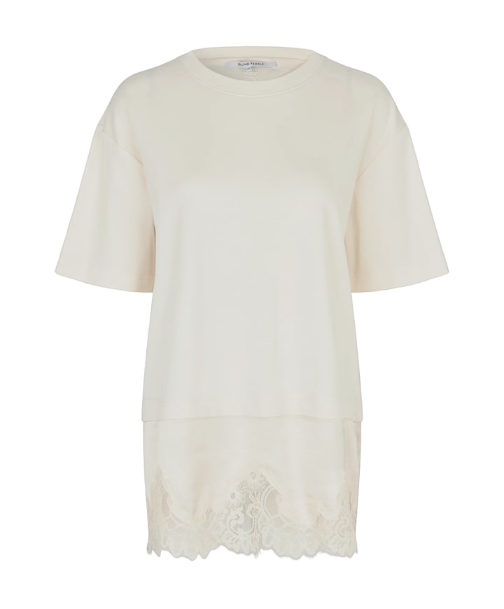 Dames T-shirt ecru