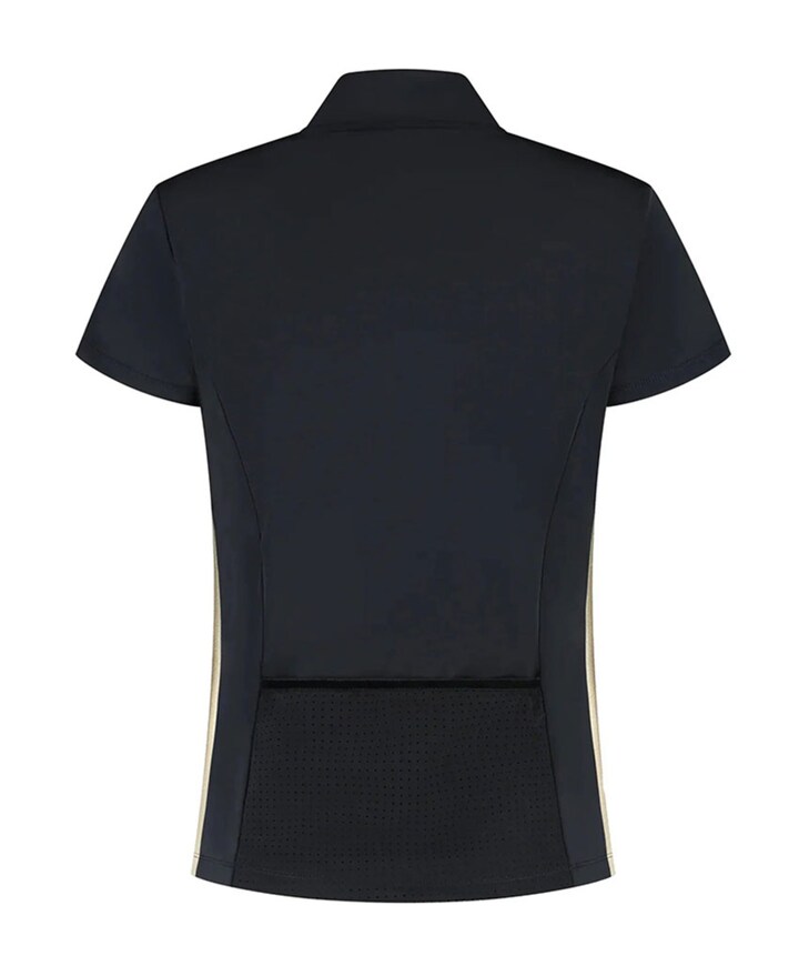 Dames polo zwart