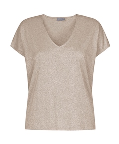 Dames top beige