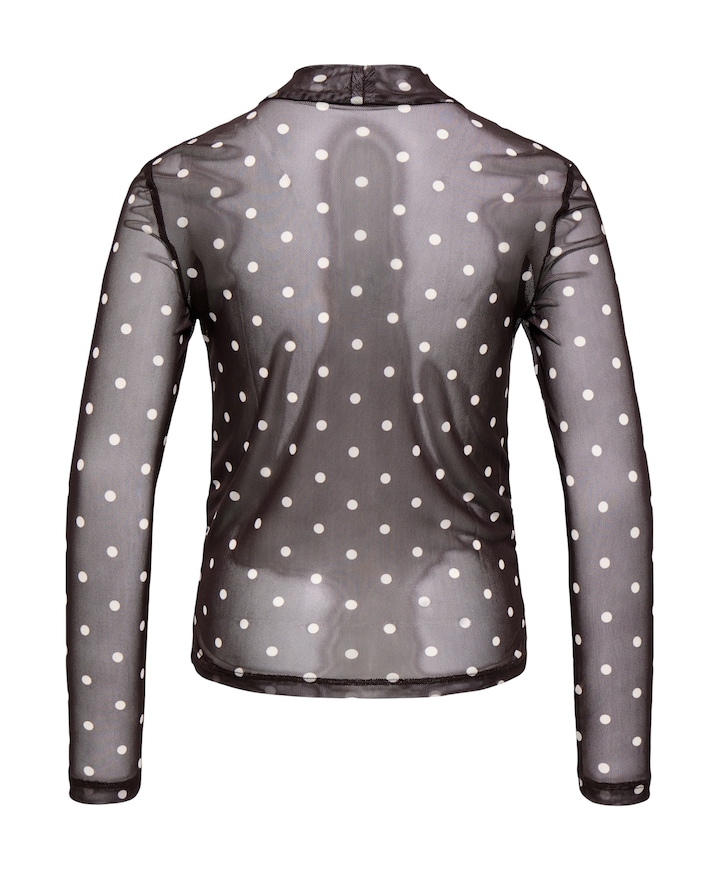 Meisjes longsleeve bruin
