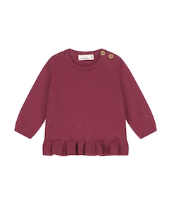 Meisjes trui bordeaux