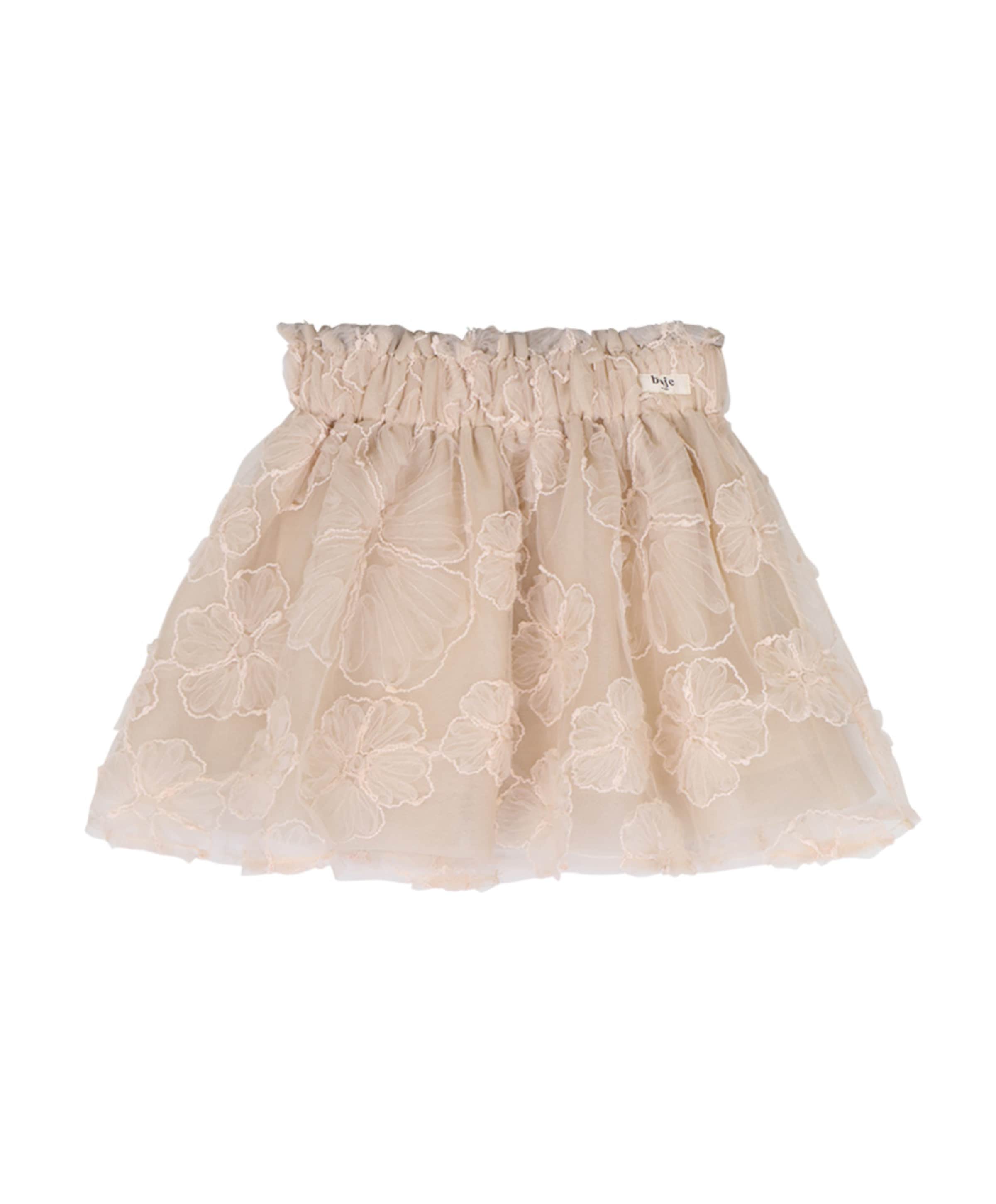 Meisjes rok beige