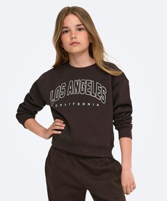 Meisjes sweater bruin