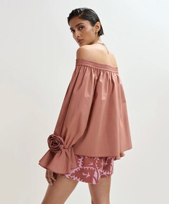Dames blouse roze