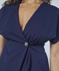 Dames top blauw