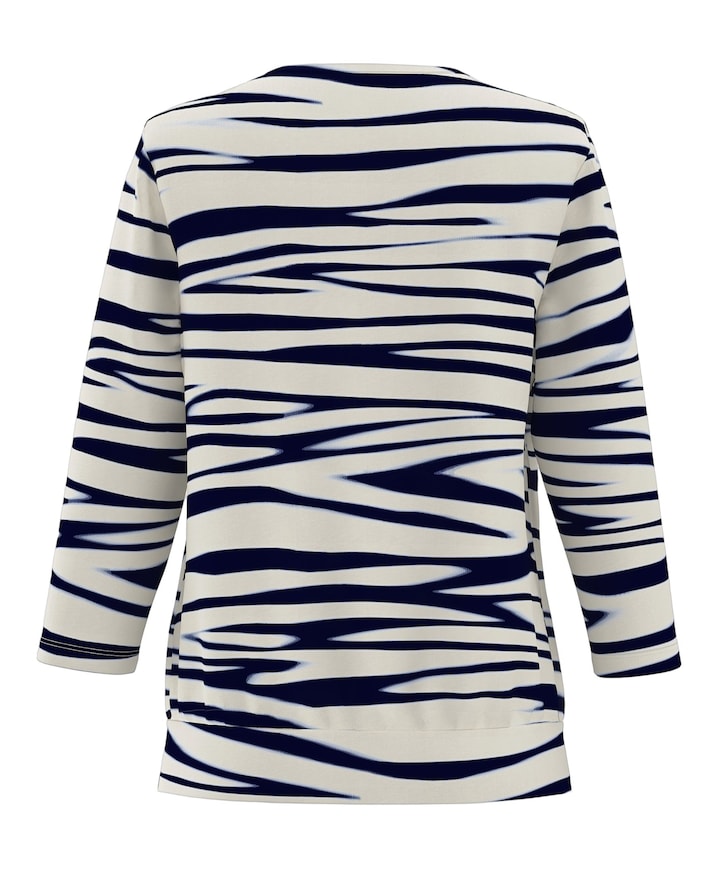 Dames blouse blauw
