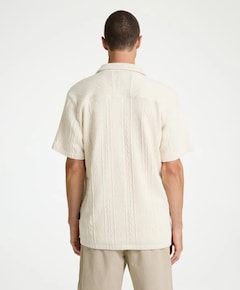 Heren overshirt beige