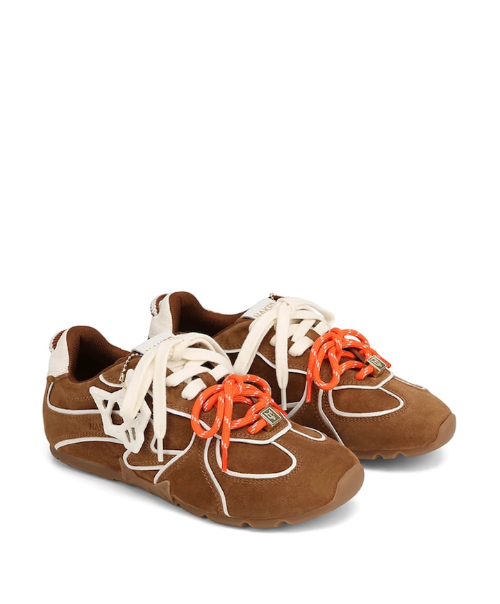 dames sneakers bruin