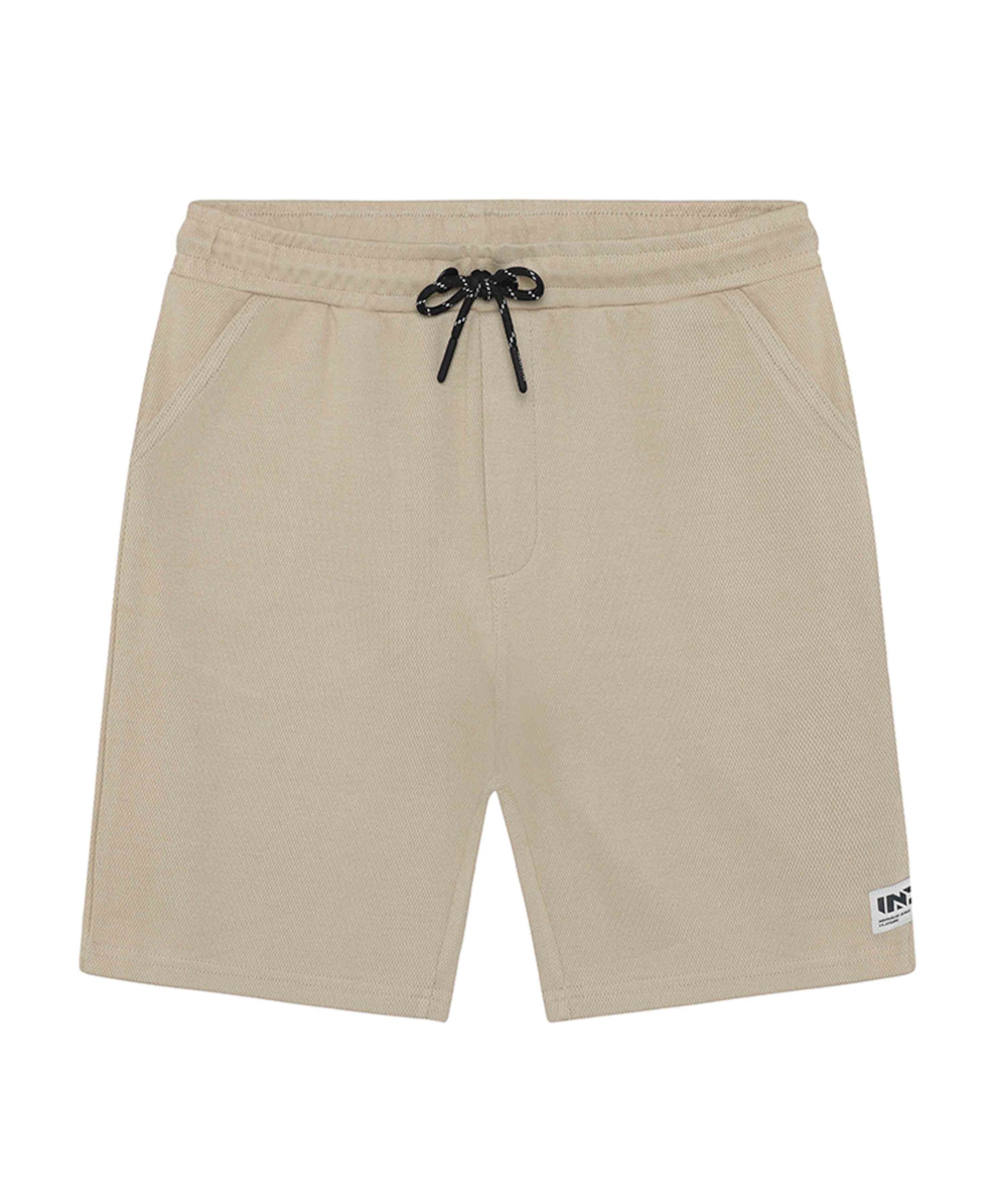 Loose Jog Structure jongens korte broek beige