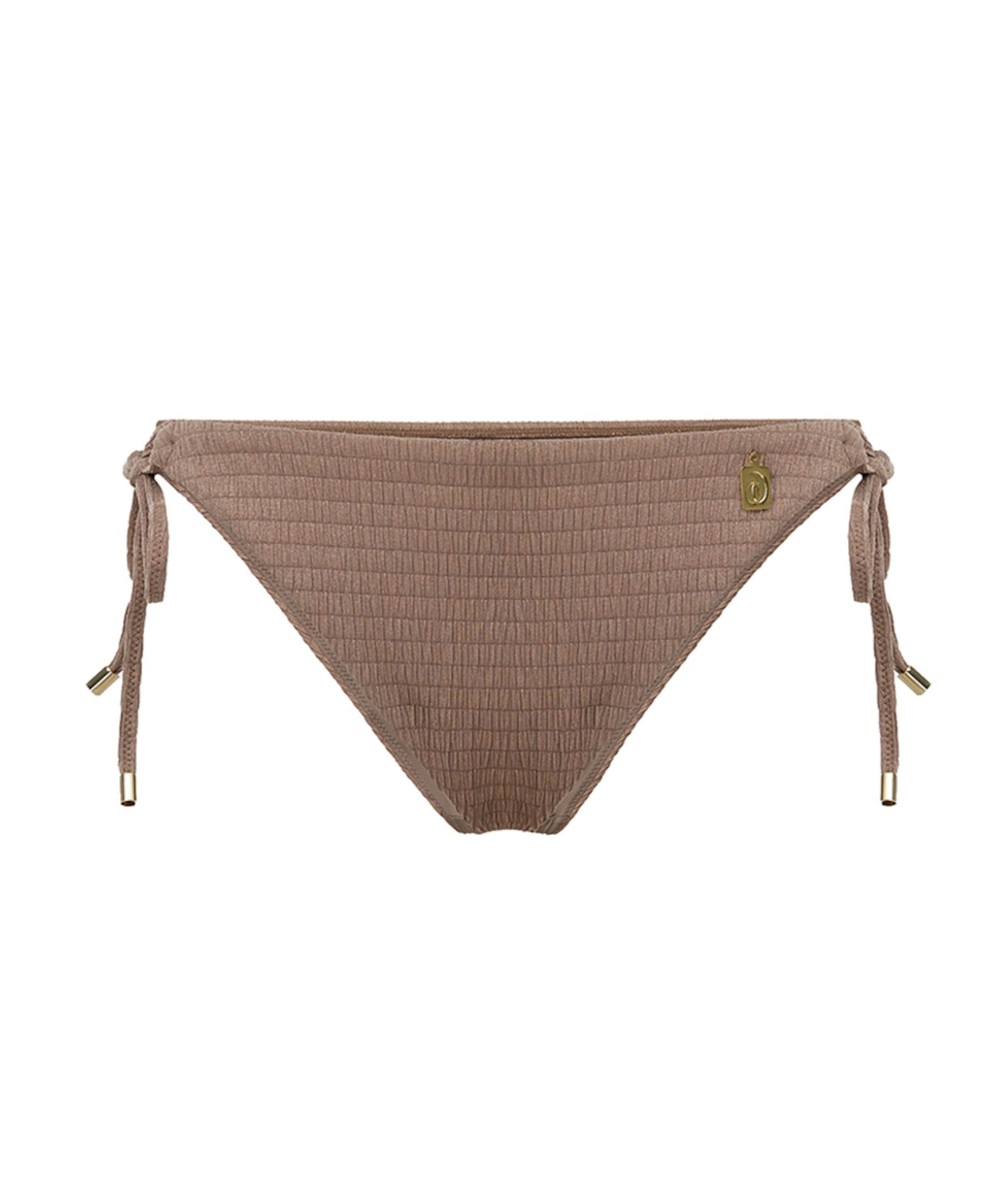 Dames bikinibroekje bruin