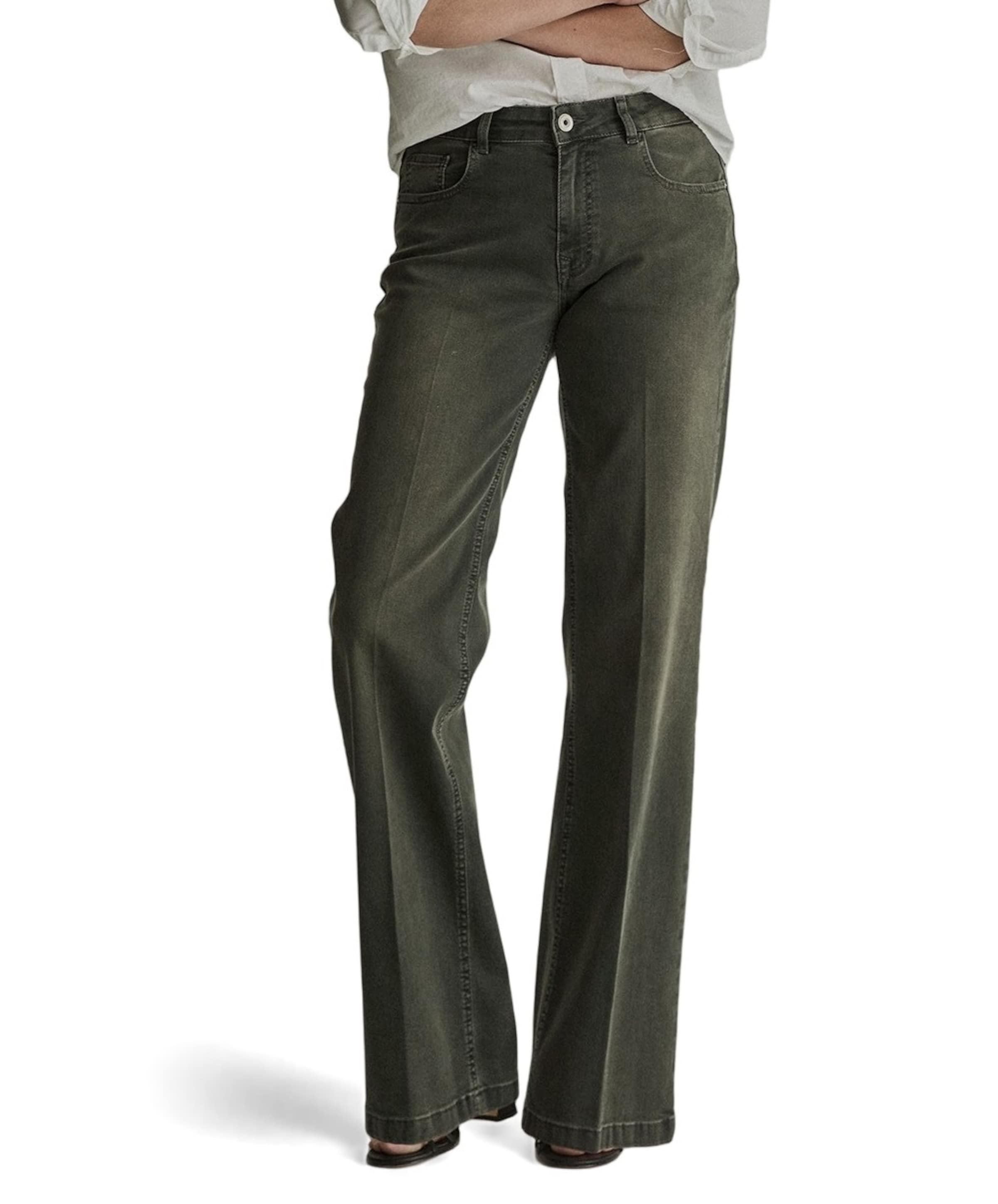 Eve dames jeans groen