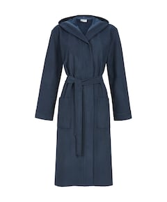 Dames ochtendjas blauw