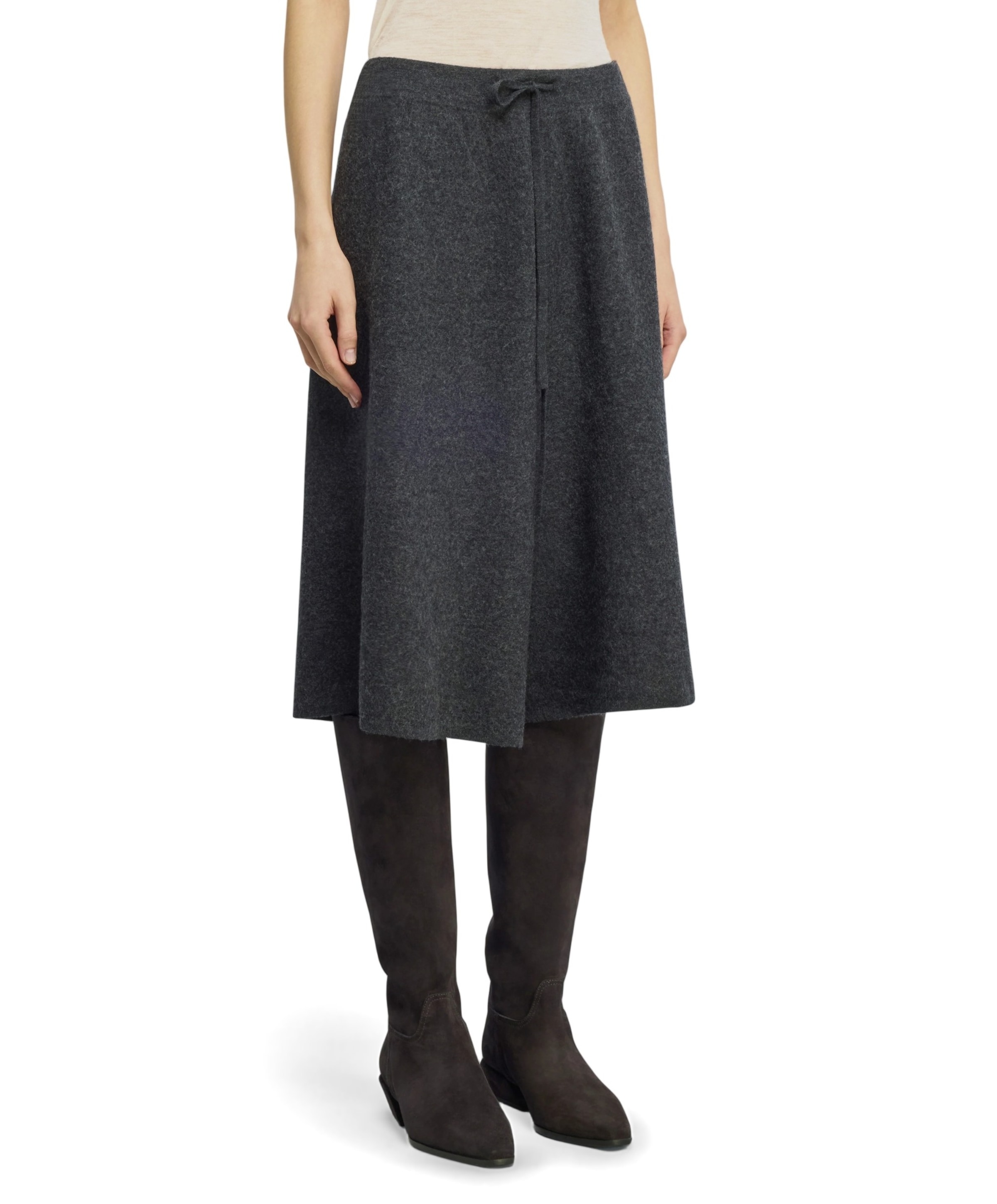 dames korte broek grijs