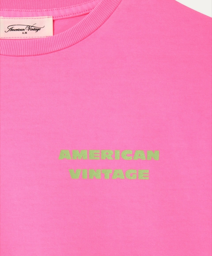Uniseks T-shirt roze