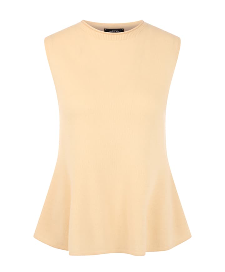 Dames top beige