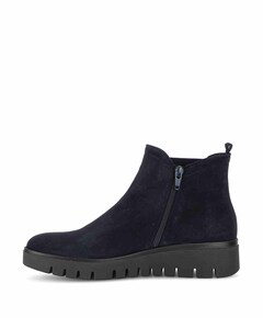 dames enkellaarzen blauw