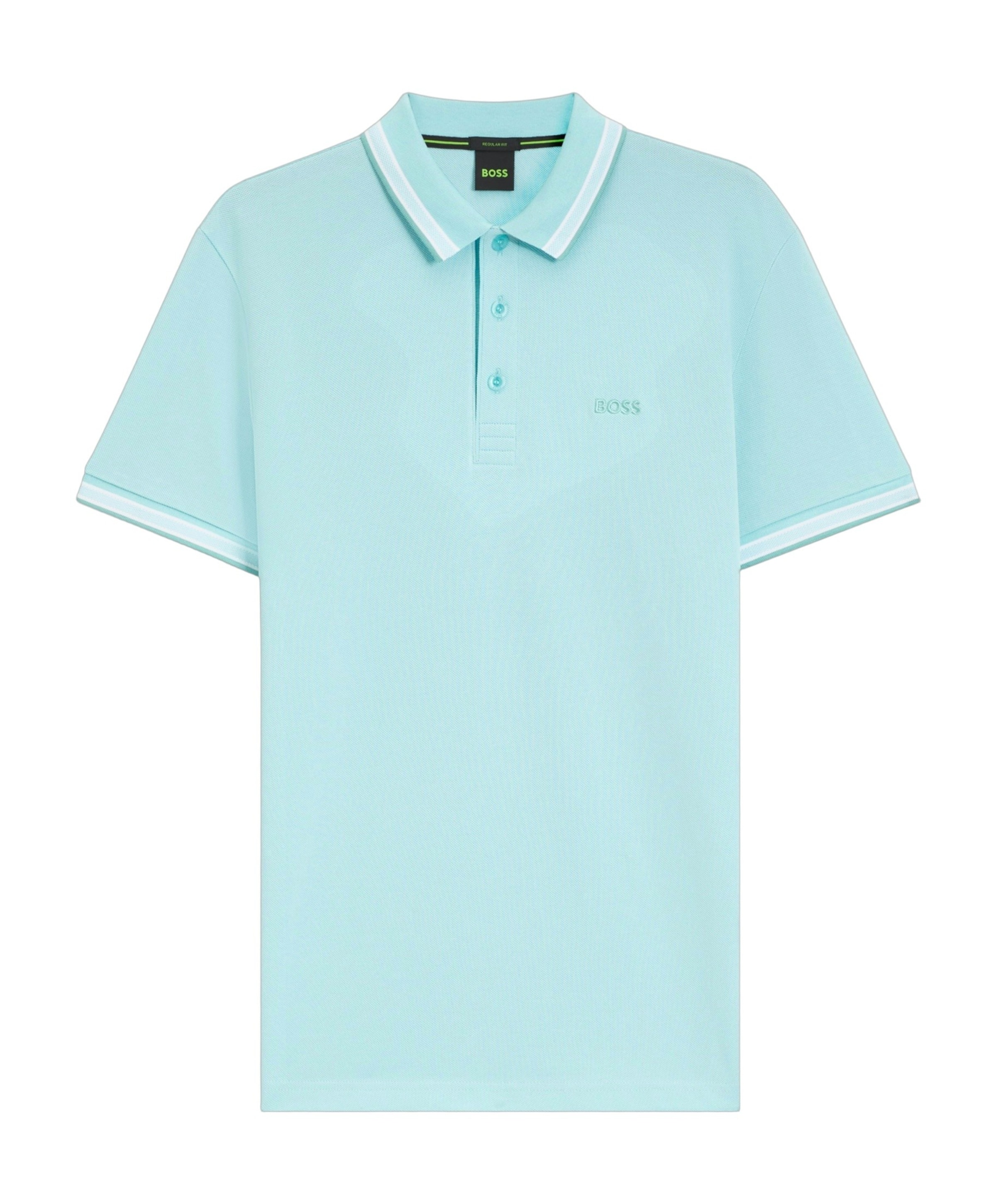 Heren polo blauw
