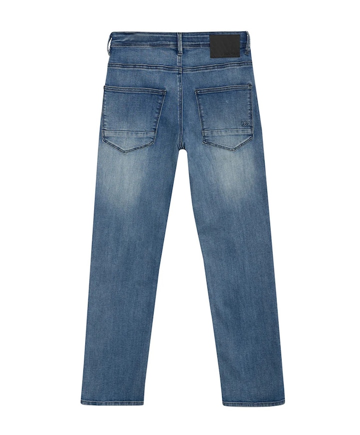 2557 Wide Straight Blue jeans blauw