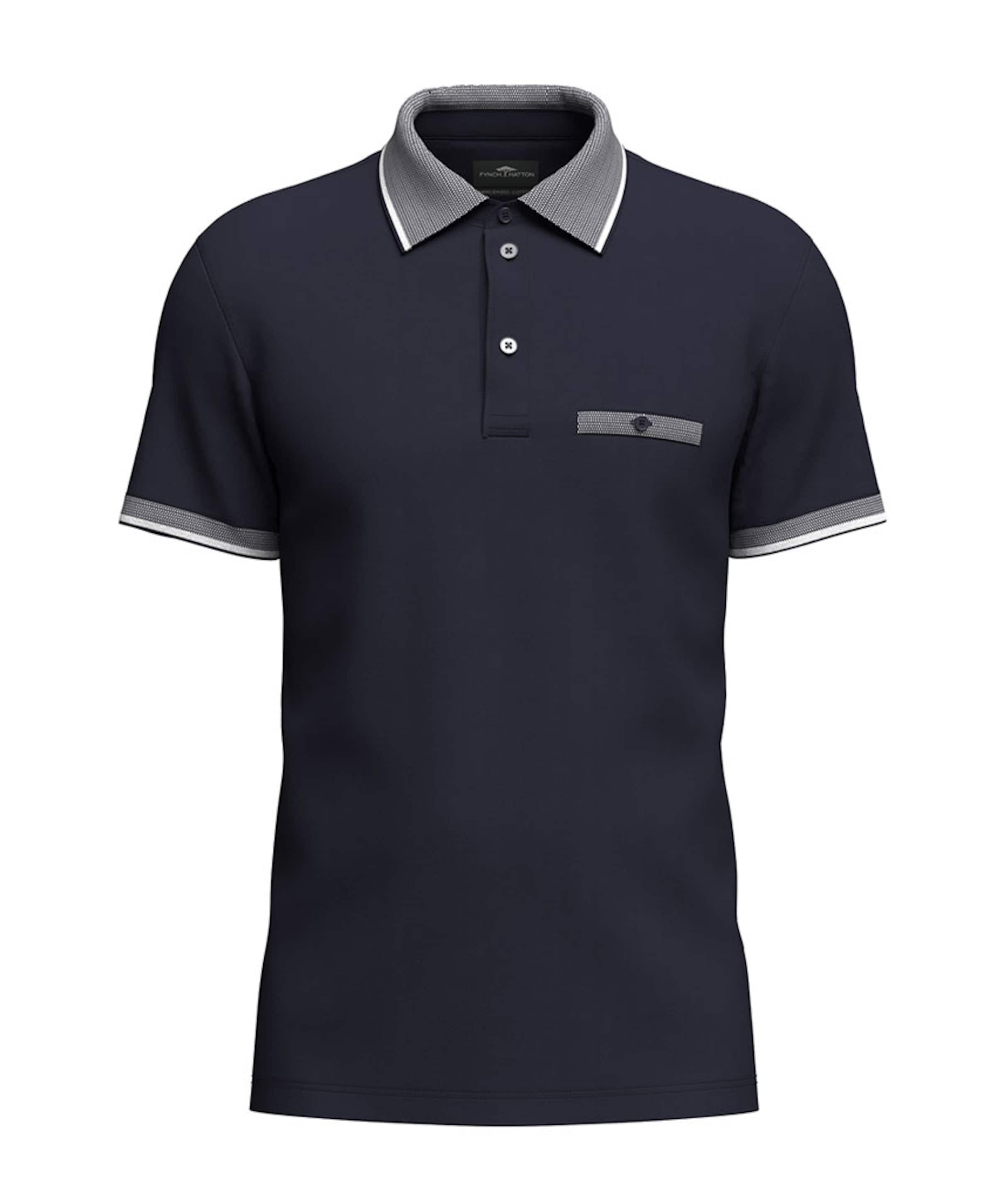 Heren polo blauw