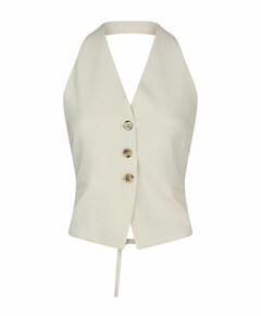 Gilet ecru