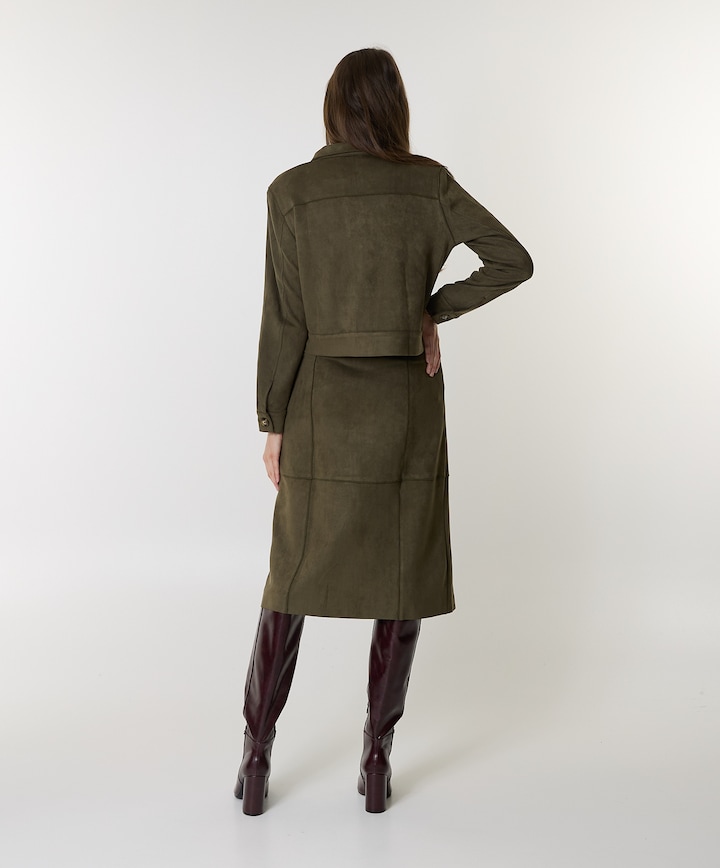 Dames rok groen