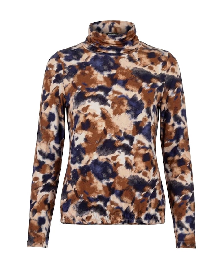 Dames longsleeve beige