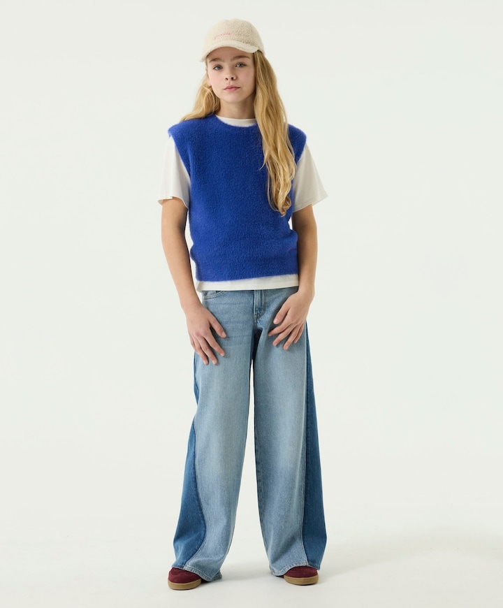 Meisjes trui blauw