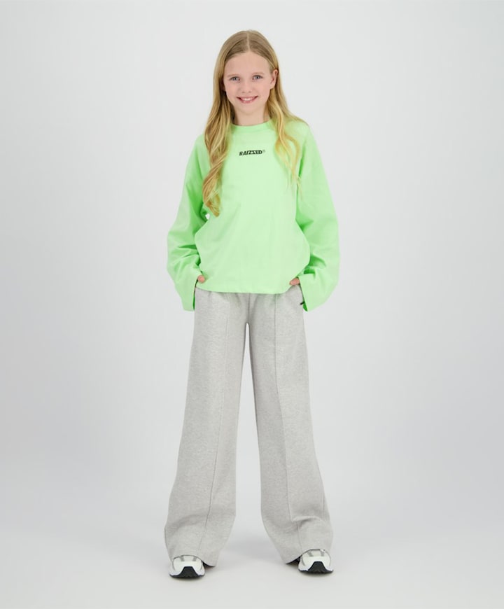 Meisjes longsleeve groen