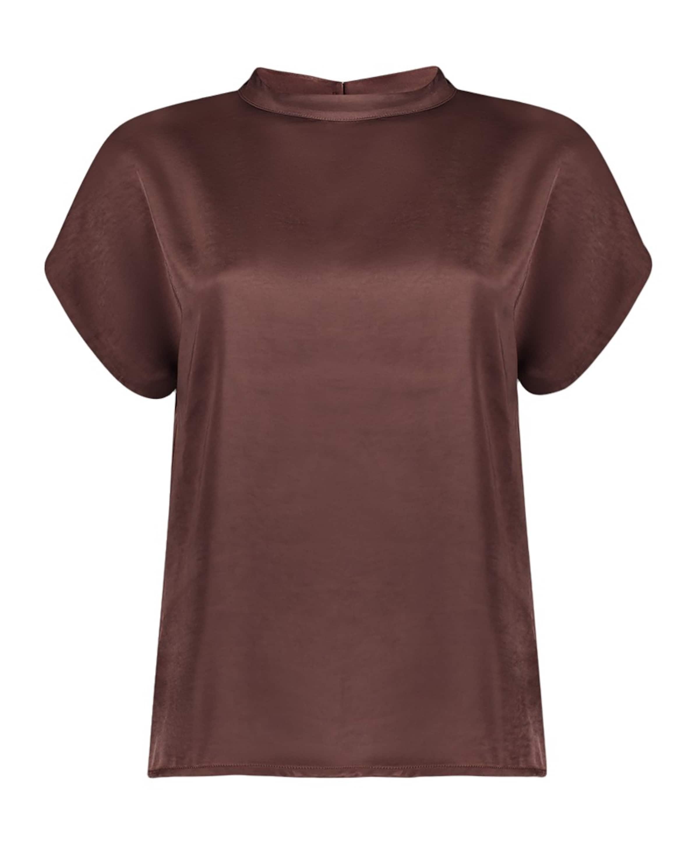 Dames blouse bruin