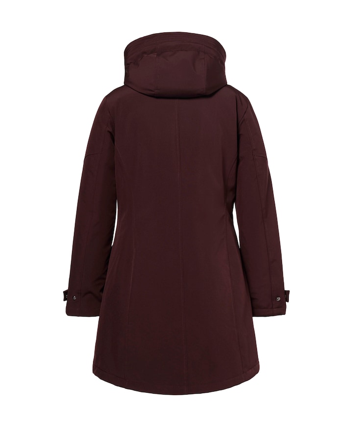 Dames jas bordeaux