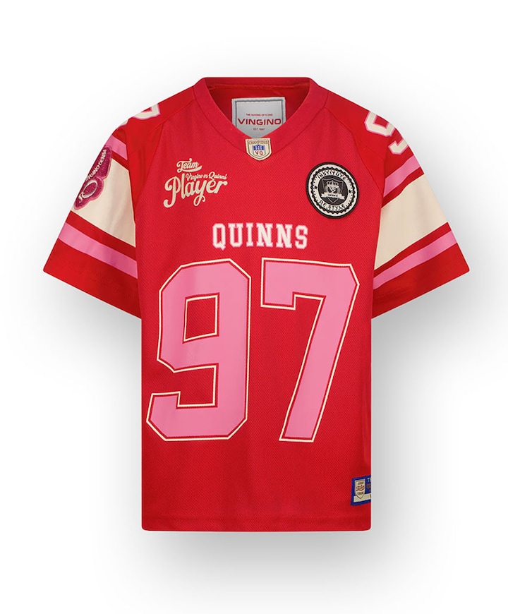 Uniseks T-shirt rood