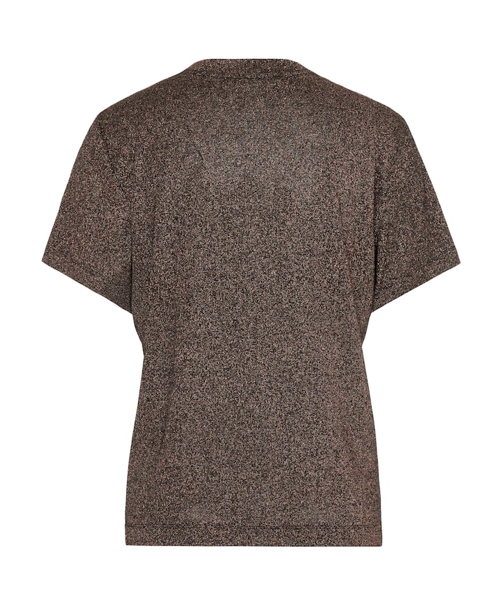 Dames T-shirt bruin