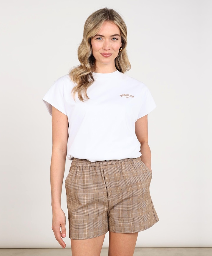 Dames T-shirt ecru