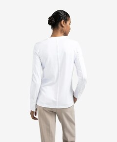 Dames longsleeve wit