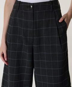 Kreme Wide Leg dames bermuda grijs