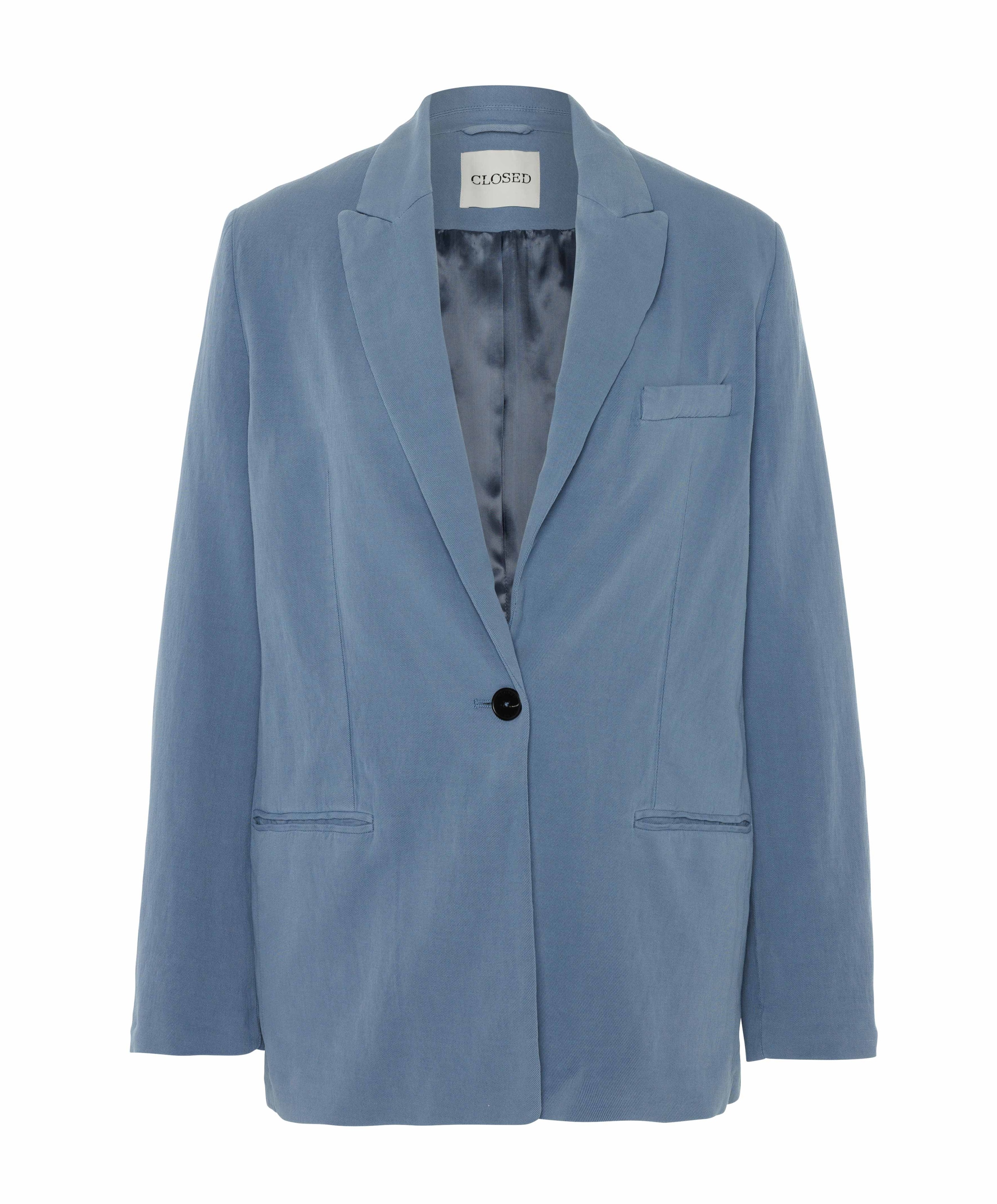 Dames blazer blauw