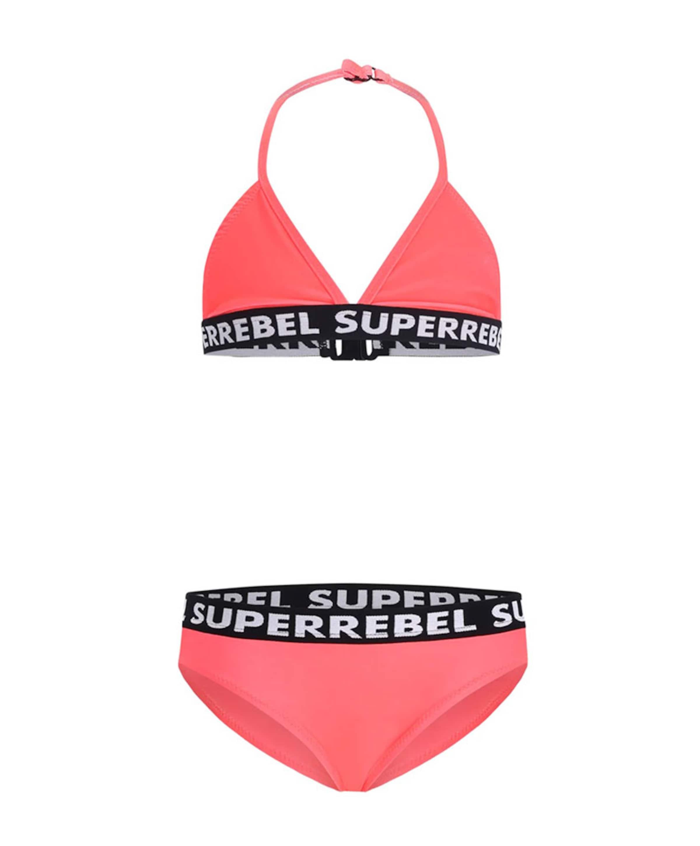 Meisjes bikiniset rood