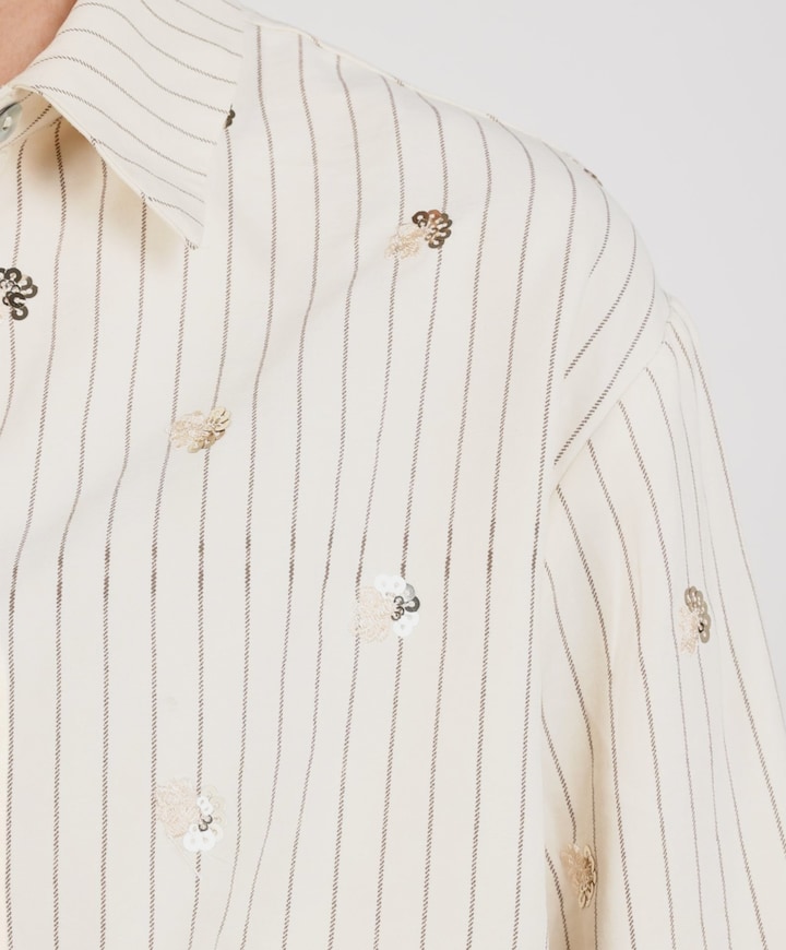 Dames blouse ecru