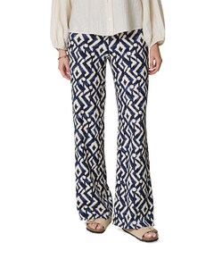 dames broek blauw