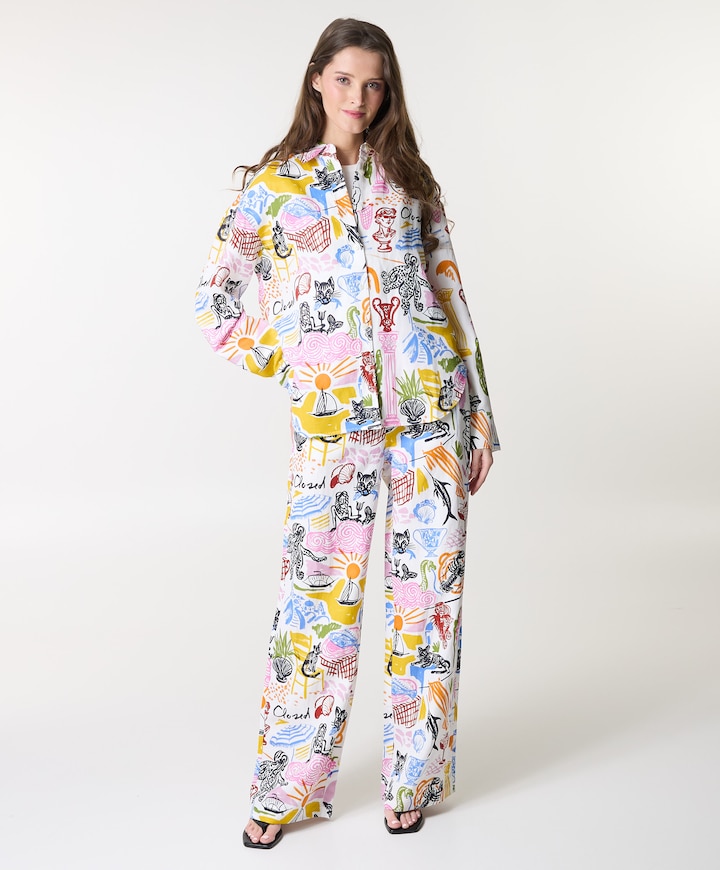 Winona dames broek multicolor