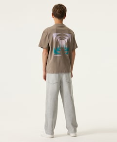 Jongens t-shirt beige