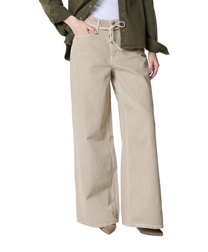 Wide MWKaro 175 dames jeans beige