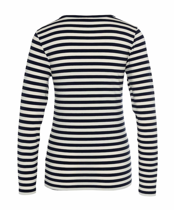 Dames longsleeve blauw