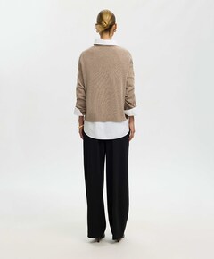 Dames trui beige