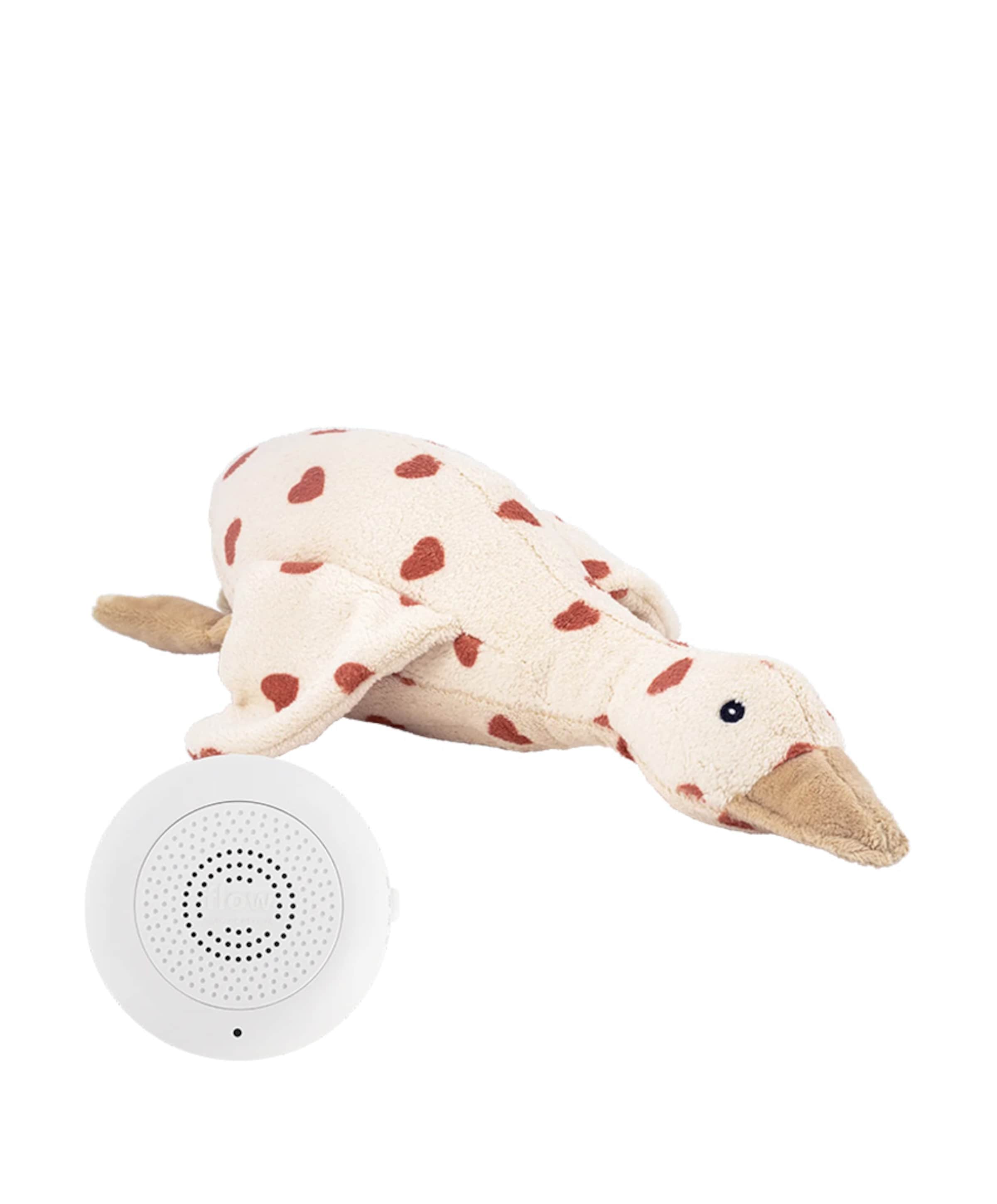 Hartslagknuffel gans ecru