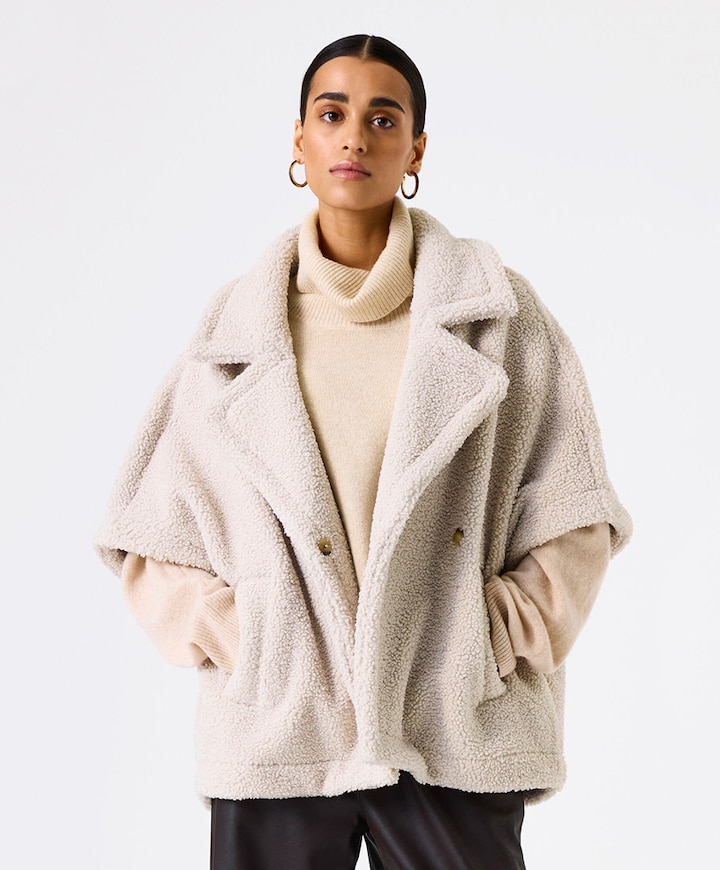 Dames bodywarmer ecru